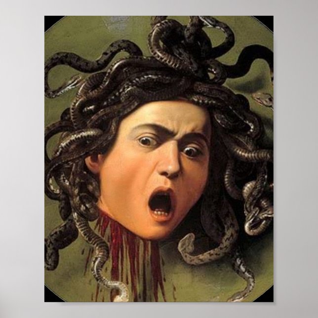 Medusa Head By Caravaggio Poster (Front)
