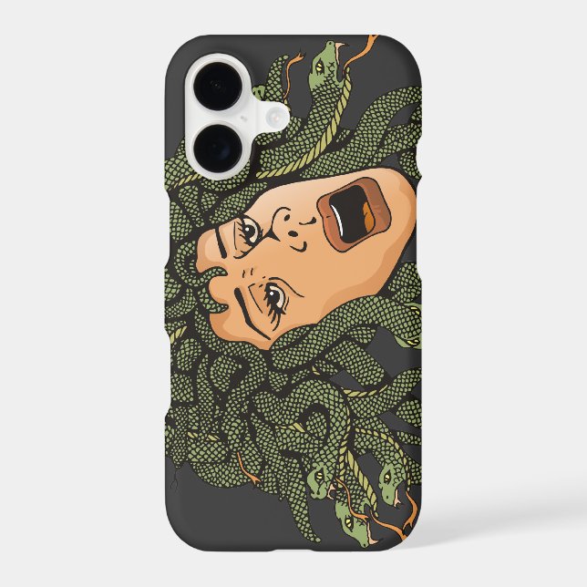 Medusa Head Case-Mate iPhone Case (Back)