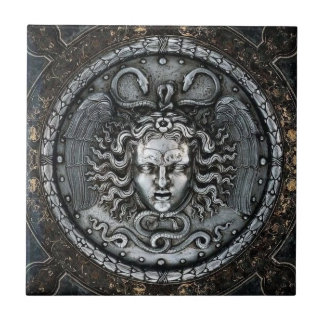 Medusa Head Ceramic Tile