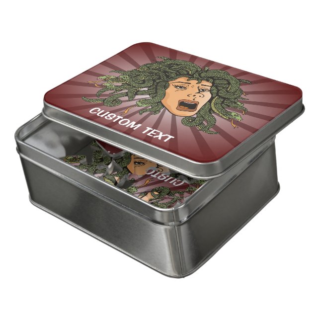 Medusa Head Jigsaw Puzzle (Lid Open)