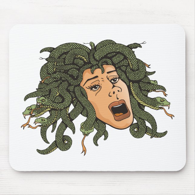 Medusa Head Mouse Pad (Front)