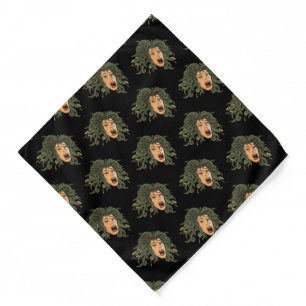 Medusa Head Pattern Bandana