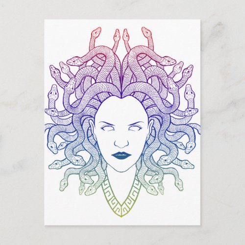 Medusa Head Postcard