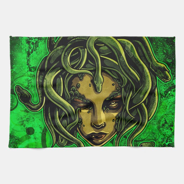 Medusa Kitchen Towel (Horizontal)
