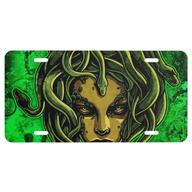 Medusa License Plate (Front)