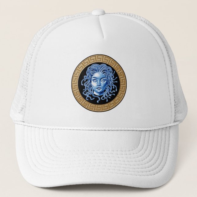 Medusa Medallion  Trucker Hat (Front)