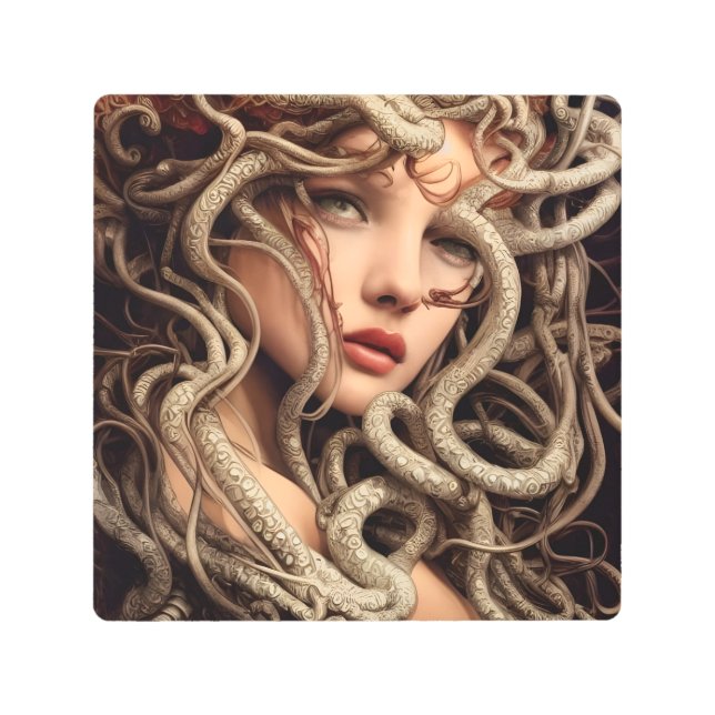 Medusa Metal Print (Front)