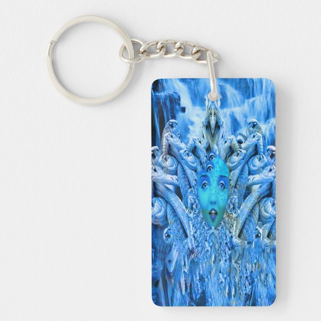 Medusa Metamorphosis Keychain (Front)
