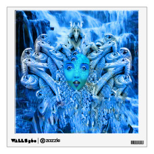 Medusa Metamorphosis Wall Decal