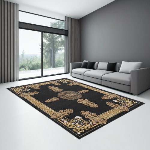 Medusa of the French Empire Aubusson Designers  Rug