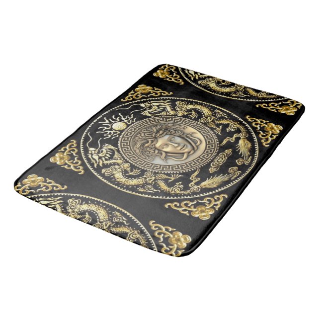 Medusa Oriental  Bath Mat (Angled)