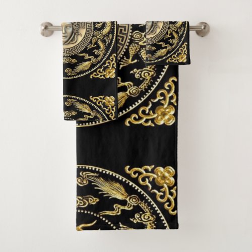 Medusa Oriental Bath Towel Set