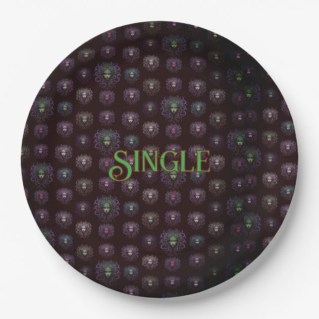 Medusa Paper Plates (Front)