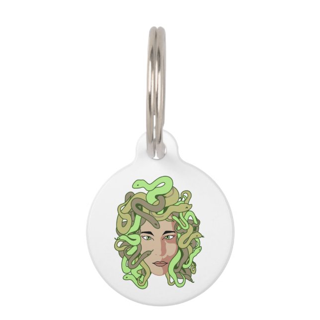 Medusa Pet ID Tag (Front)
