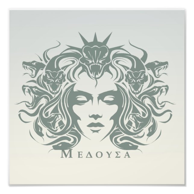 Medusa Photo Print (Front)