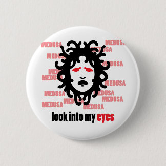 Medusa Pinback Button