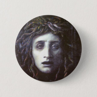 Medusa Pinback Button