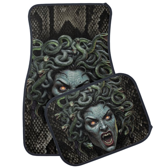 Medusa Queen of Stone Car Mats (Set)