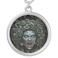 Medusa Queen of Stone Necklace