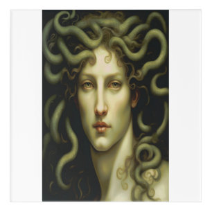 Medusa Renaissance Style Acrylic Print