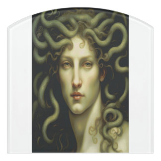 Medusa Renaissance Style Door Sign