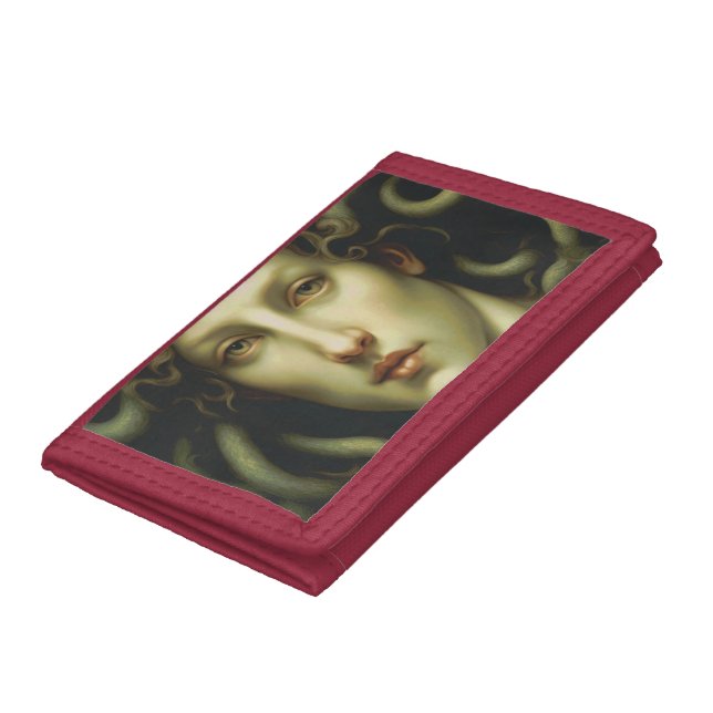 Medusa Renaissance Style Trifold Wallet (Bottom)