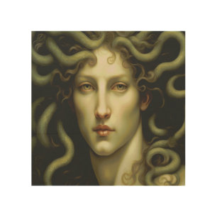 Medusa Renaissance Style Wood Wall Art