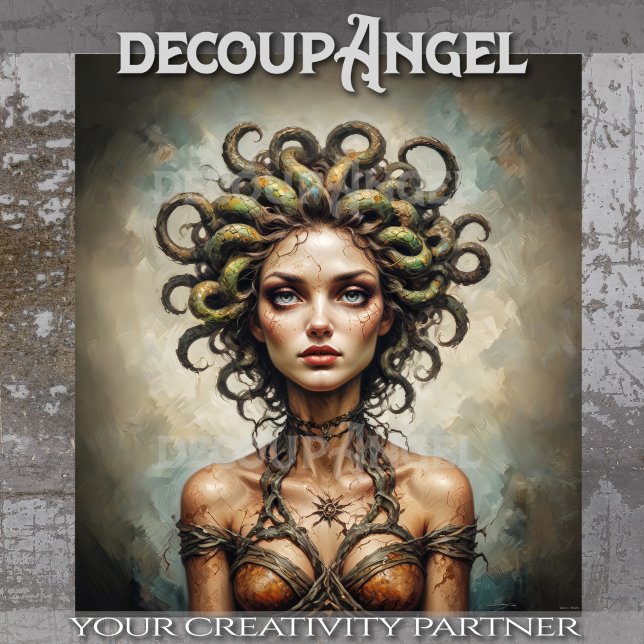 Medusa’s Gaze Decoupage Tissue Paper (Creator Uploaded)