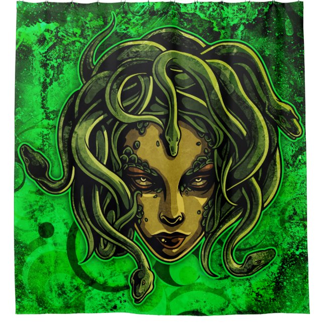 Medusa Shower Curtain (Front)