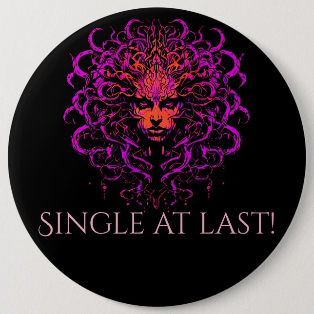 Medusa, single at last guest of honor pin (Front)