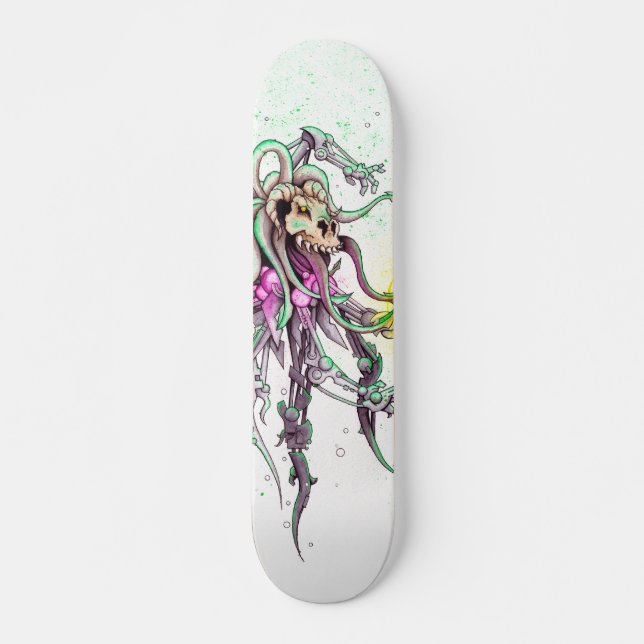 Medusa skateboard deck (Front)