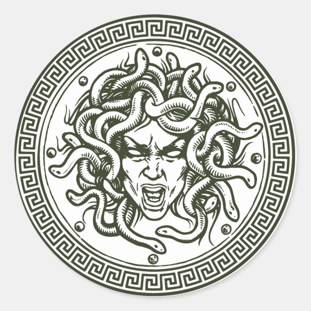 Medusa Sticker | Zazzle