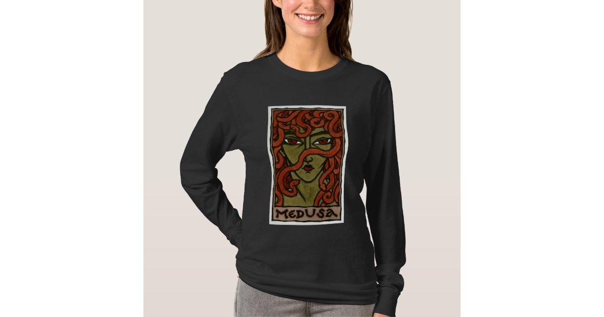 medusa head tshirt