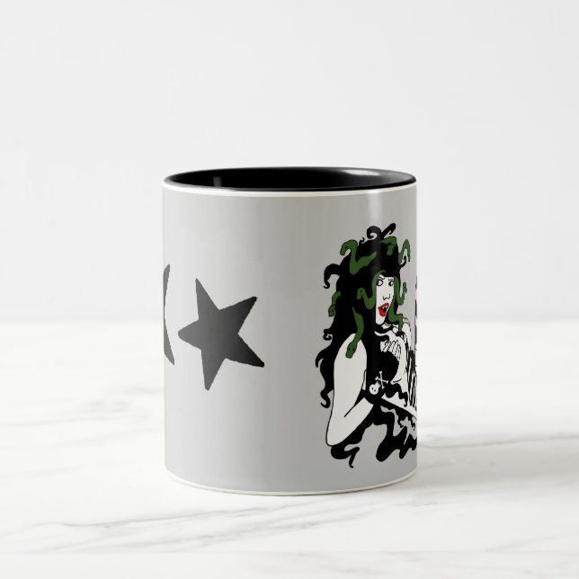 Medusa Two-Tone Coffee Mug (Center)