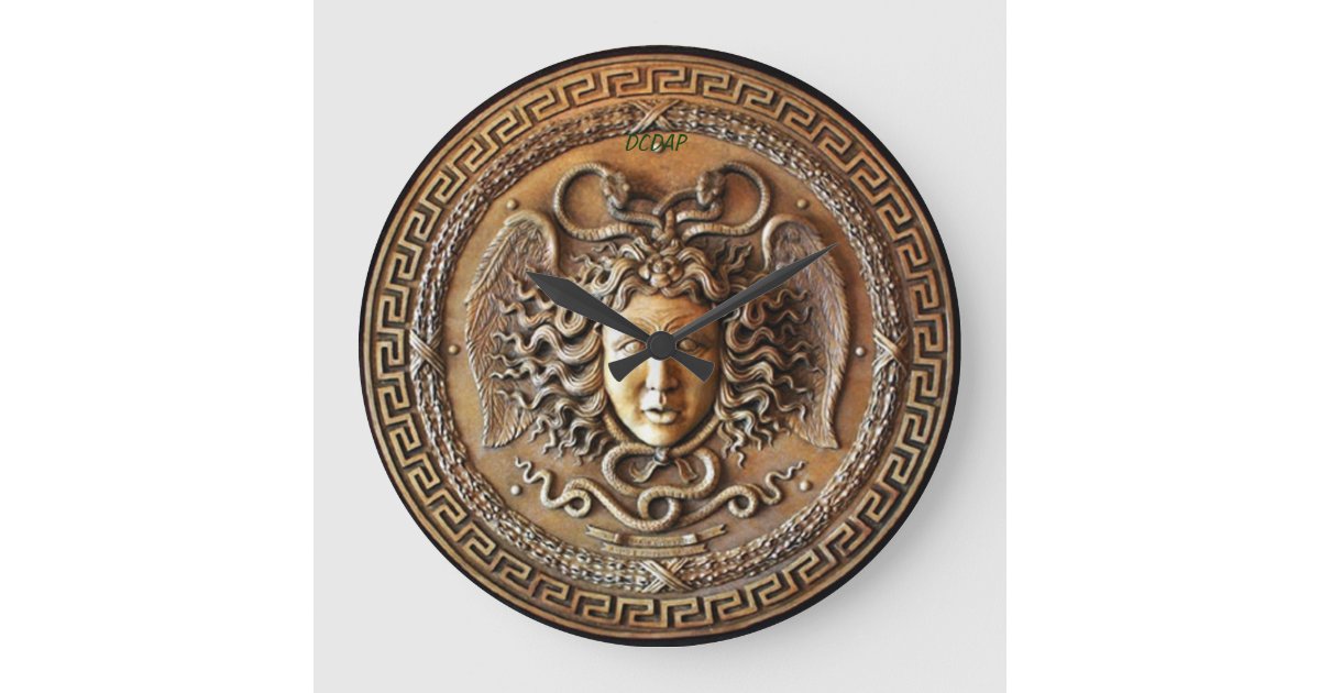 Medusa Wall Clock Zazzle