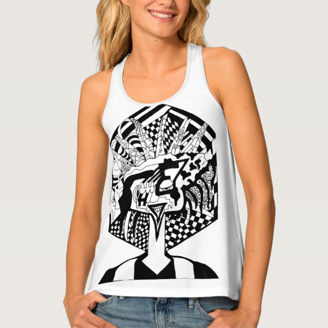 Medusa's Daughter Tank Top (Front)