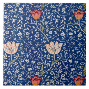 Medway Pattern (by William Morris) Ceramic Tile