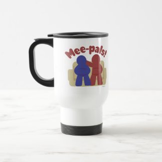 Mee Pals Cool Meeple Gamer Friends Logo