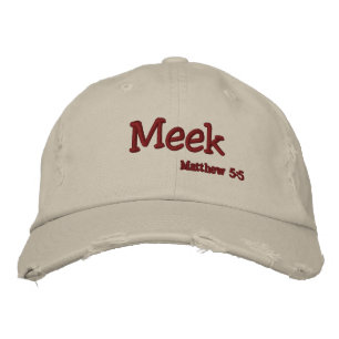 MEEK Bible Quotes Customize it Embroidered Baseball Cap