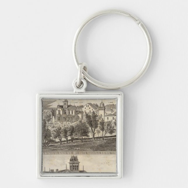 Meek res, farm keychain (Front)
