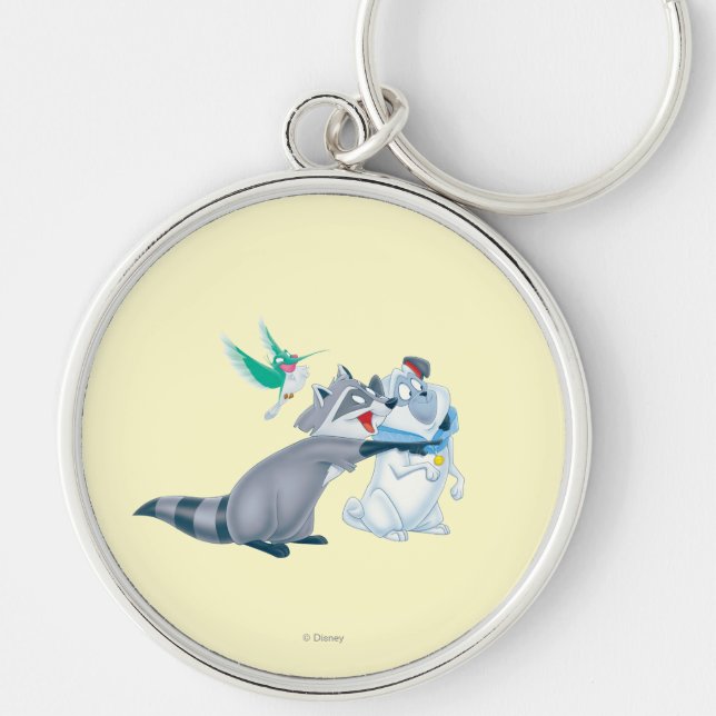 Meeko & Friends Keychain (Front)
