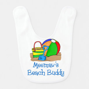 Meemaw's Beach Buddy Bib