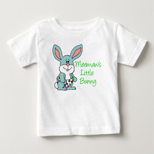 Meemaws Little Bunny Baby T_Shirt