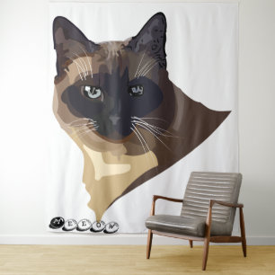Meeow Cat Tapestry