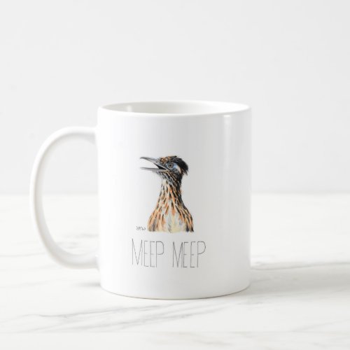 Meep Meep Greater Roadrunner Coffee Mug