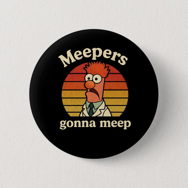 Meepers  gonna meep button (Front)