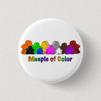 Meeple of Color - Colorful Button