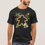 Meeple Plants and Flowers Board Games T-Shirt