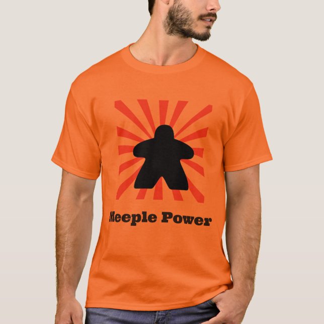Meeple Power T-Shirt (Front)