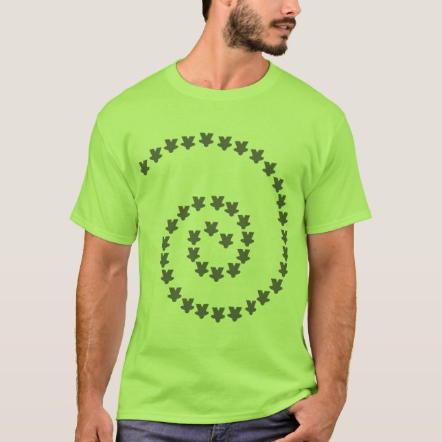 Meeple Spiral - Basic T-Shirt (Front)